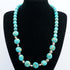 Turquoise Composite and Silver Necklace - The Nomads Tent